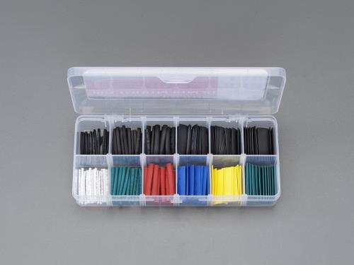 ESCO(エスコ) 熱収縮チューブセット(カラフル/180ピース) EA944BH-11