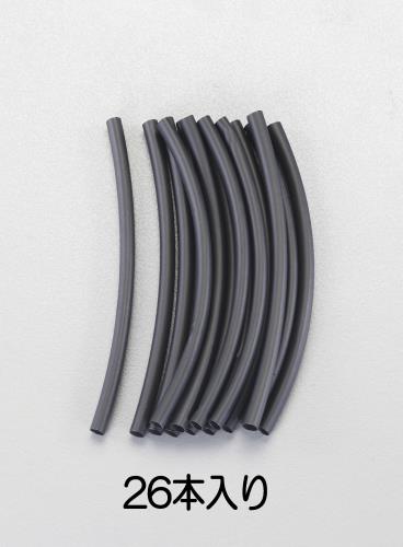 パンドウイット(PANDUIT) 1.6 x152mm 熱収縮チューブ(黒) HSTT06-Y