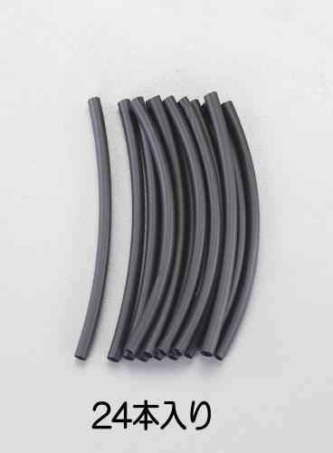 パンドウイット(PANDUIT) 2.4 x152mm 熱収縮チューブ(黒) HSTT09-Y