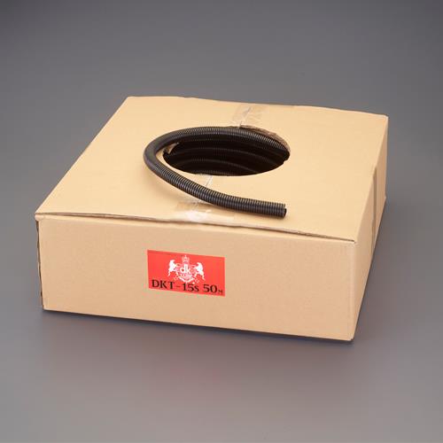 デンカエレクトロン 5.0mmx100m コルゲートチューブ(黒) DKT-5S