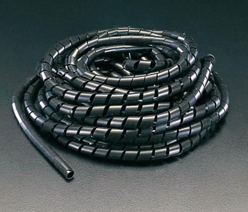 ESCO(エスコ) 11.15mmx10m スパイラルチューブ(黒) EA944BX-9