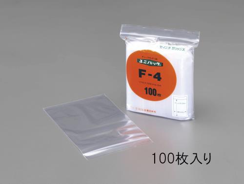 生産日本社(セイニチ) 170x120mm ポリ袋(チャック付/100枚) F-4