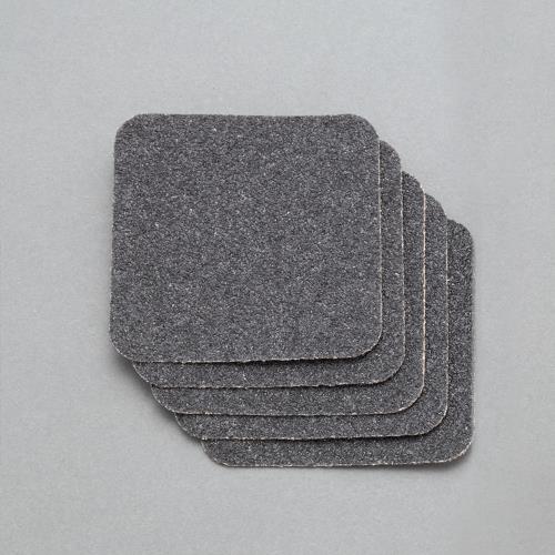 ESCO(エスコ) 80x80mm 滑り止めシート(屋外用・黒/5枚) EA944DA-4