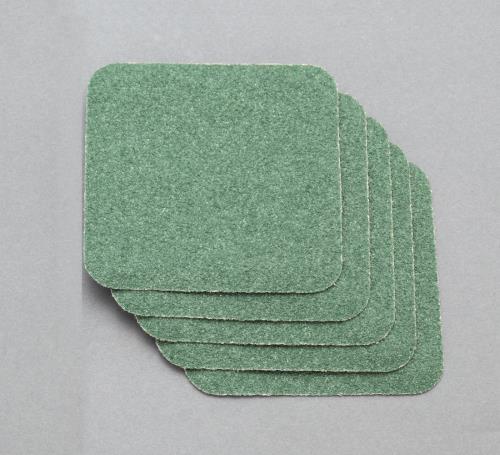 ESCO(エスコ) 80x80mm 滑り止めシート(屋外用・緑/5枚) EA944DA-5