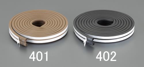 3M(スリーエム) 6x 9mmx5m 戸あたりクッションテープ(P型/黒) EN-52