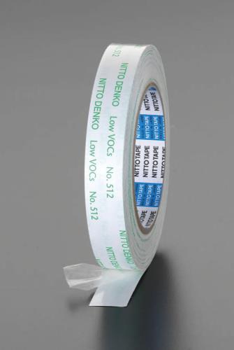 日東電工 10mmx20m 両面テープ・強力(ﾌﾟﾗｽﾁｯｸ用) No.512