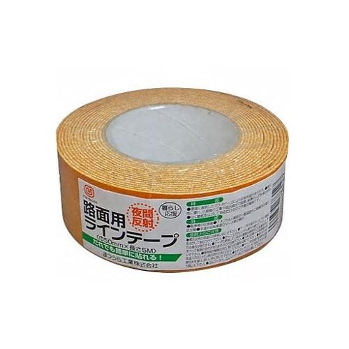 ESCO(エスコ) 50mmx5m 反射ラインテープ(路面用/黄) EA944PM-12