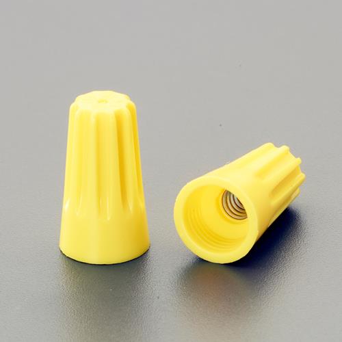 ESCO(エスコ) 2.0- 3.5mm2 ワイヤーコネクター(黄/10個) EA946TA-3