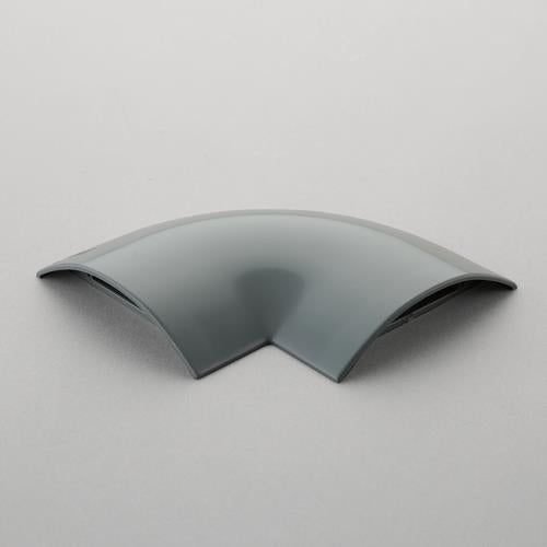 未来工業 40mm ワゴンモールコーナー(薄形/グレー) OPLM-4G