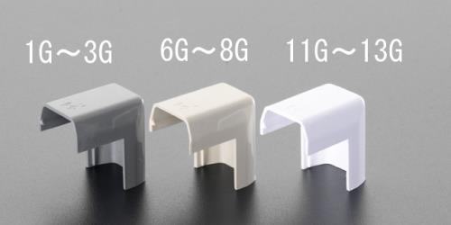 未来工業 18x30mm モール継手外曲(プラスチック/ベージュ/10個) MLD-1J