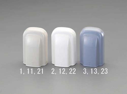 未来工業 60x 90x32mm 防水型引込みカバー(ミルキーホワイト) WK-2M