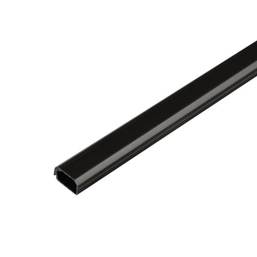 朝日電器(ELPA) 21mmx1.0m モール(プラスチック/黒) MH-CT21H