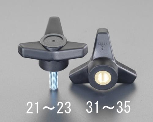イマオコーポレーション M8x 63mm 雄ねじノブ TAK60X25N