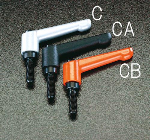 鍋屋バイテック(NBK) M8x16mm クランプレバー(オレンジ) LDM-8-16-OR