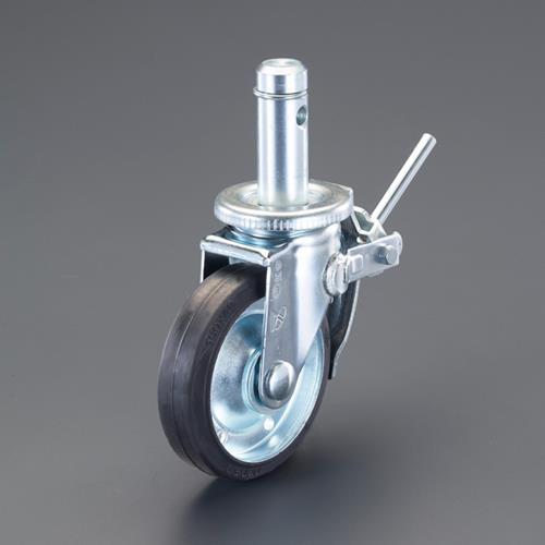 ナンシン 130mm/38mm キャスター(足場用・パイプ仕様) SCP-130VS
