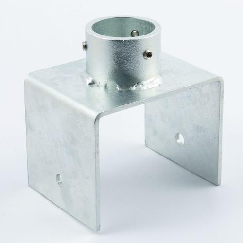 ESCO(エスコ) 48.6mm 単管パイプベース支柱金具(120mm用) EA948TF-29A