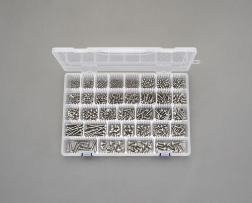 ESCO(エスコ) 2-6mm トラス頭タッピングビスセット(ステンレス製) EA949AL-31