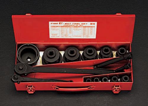 ESCO(エスコ) M10-M50 ファインナットレンチセット EA949K
