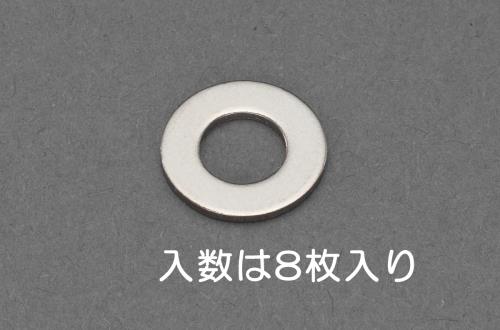 ESCO(エスコ) M 4 平ワッシャー(チタン/8枚) EA949LX-704A