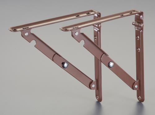 ESCO(エスコ) 305x305x40mm 折畳み棚受セット(2個) EA951EG-300