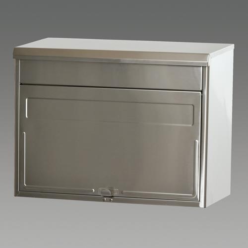 ESCO(エスコ) 420x220x325mm ポスト(ステンレス製) EA951FC-11