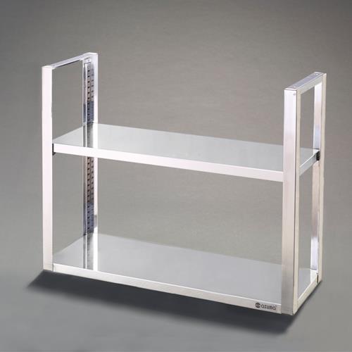 東製作所 1200x300x700mm 吊棚(二段/ステンレス製) TF2S-1200-300