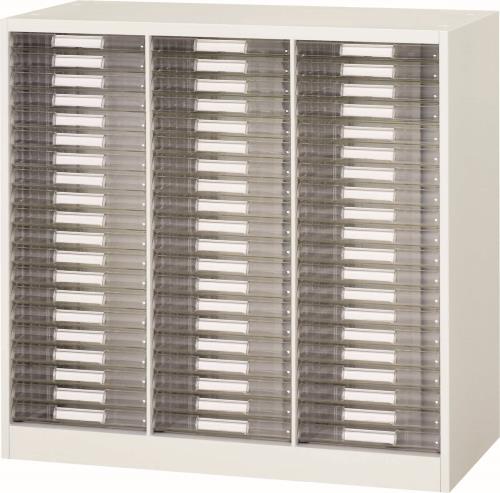 ダイシン工業 900x400x 890mm/3列・20段 キャビネット(トレー型) V940-09PSB