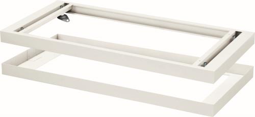 ダイシン工業 900x377x 50mm 下置き用ダブルベース V940-B1W