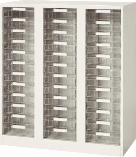 ダイシン工業 900x400x1030mm/3列・12段 キャビネット(トレー型) V940-11PDA