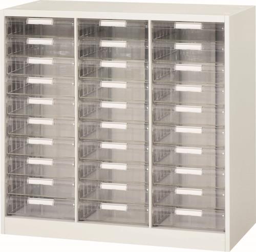 ダイシン工業 900x450x 890mm/3列・10段 キャビネット(トレー型) V945-09PDB