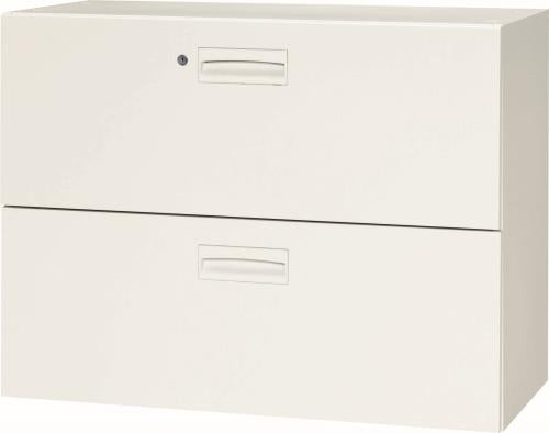 ダイシン工業 900x450x 690mm 2段キャビネット(引出し) V945-207D