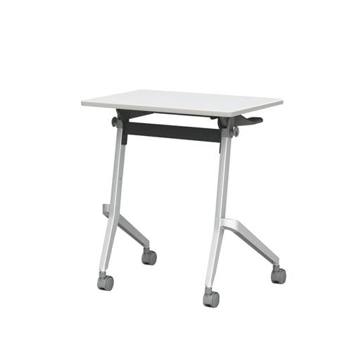 アイリスチトセ 650x450x720mm 平行スタックテーブル(幕板無/棚付 CFT89D-6545T