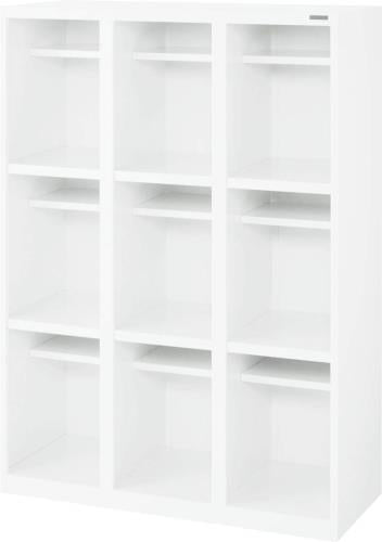 ライオン事務器(LION) 900x380x1250mm/3列3段 収納棚(長靴用) 63520