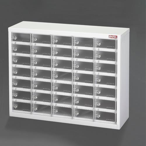 ESCO(エスコ) 766x240x603mm スマートフォン保管用キャビネット EA954ES-53A