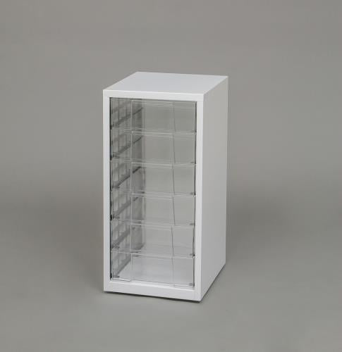 アイリスオーヤマ(IRIS OHYAMA) 291x330x 605mm/ 6段 キャビネット(トレー型) SFE-6006