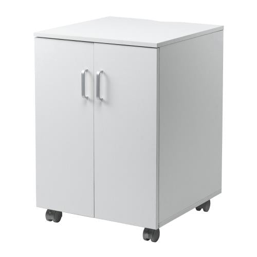 サンワサプライ 500x500x 700mm プリンターワゴン(扉付) LPS-119W