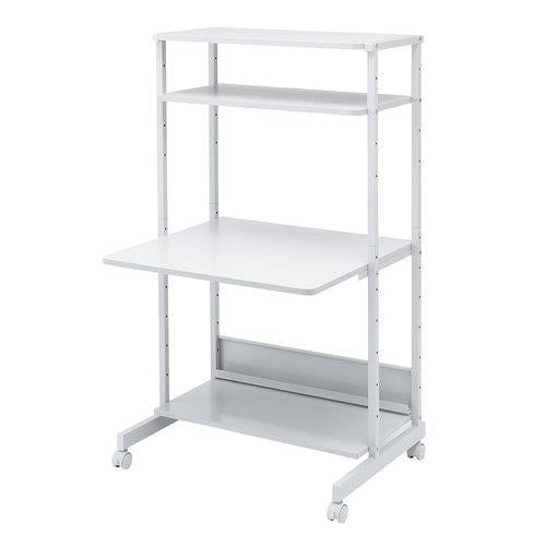 サンワサプライ 800x700x1400mm パソコンデスク RAC-EC13N2