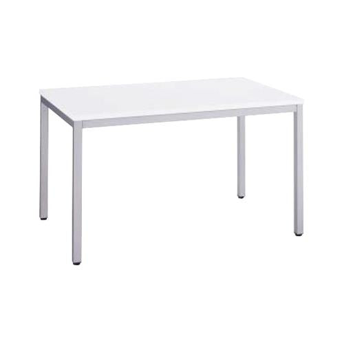 ライオン事務器(LION) 1200x800x700mm ミーティングテーブル(ホワイト) 49551