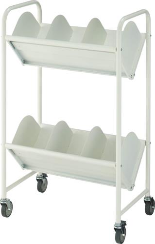 ライオン事務器(LION) 603x352x 980mm ワゴン(キャスター付) 22531