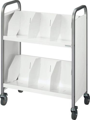 ライオン事務器(LION) 600x300x 800mm ワゴン(キャスター付) 22535