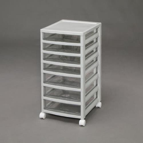 アイリスオーヤマ(IRIS OHYAMA) 320x390x 681mm/浅4・中3段 オフィスチェスト OCE-S403AR