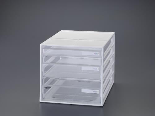 ESCO(エスコ) 250x340x 230mm/ 3段 レターケース(ホワイト) EA954JA-1