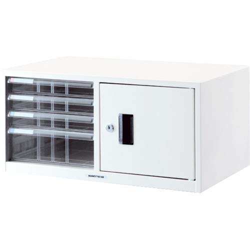 ナカバヤシ 540x336x264mm/浅3・深1段 レターケース(白) AL-T44