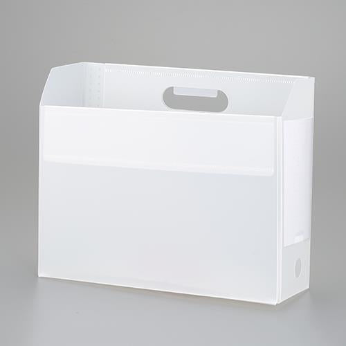 セキセイ(sedia) 102x317x261mm ファイルスタンド(横型/クリアー) AD-2651