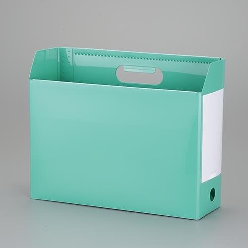 セキセイ(sedia) 102x317x261mm ファイルスタンド(横型/緑) AD-2651