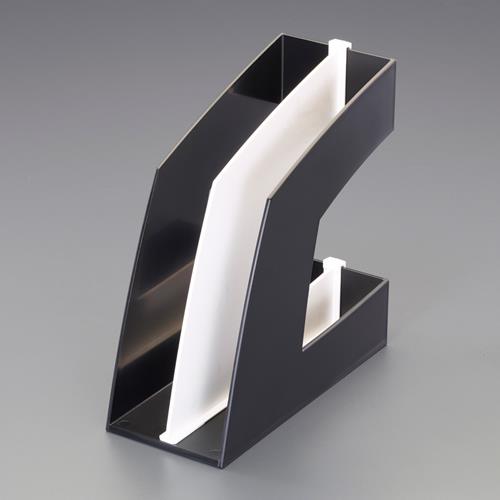 ESCO(エスコ) 107x247x253mm ファイルスタンド(ブラック) EA954TE-91