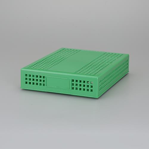 セキセイ(sedia) 255x340x68mm シストレー・蓋付(緑) STX-70