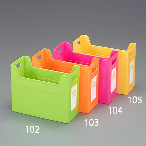 ナカバヤシ 140x329x237mm ファイル収納ボックス(グリーン) フボ-TC4-KG