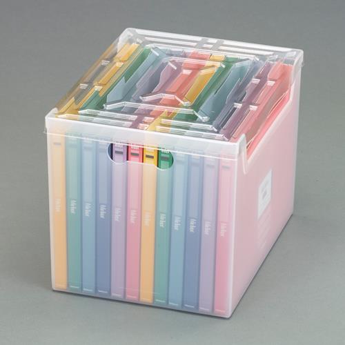 ナカバヤシ 264x327x237mm ファイルスタンド(ファイル12冊付) フボI-F4