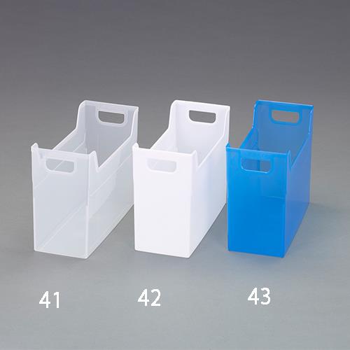 ナカバヤシ 140x329x237mm ファイル収納ボックス(ホワイト) FB-E4-CWN